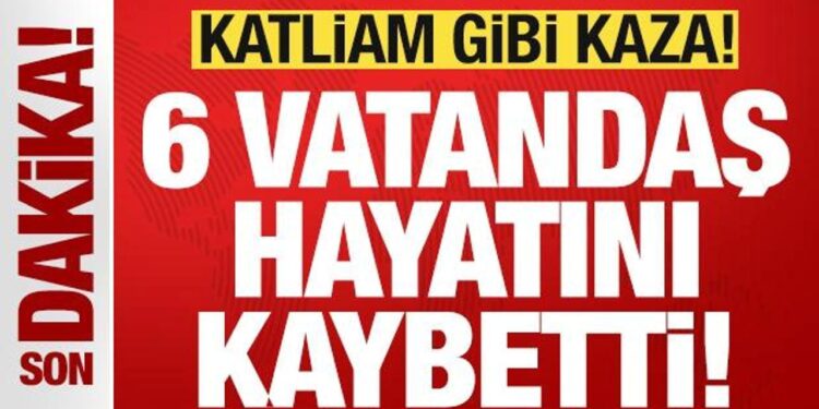 Son dakika: Çanakkale’de katliam gibi kaza: 6 vatandaş öldü