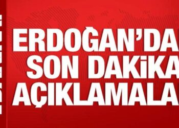 Son Dakika: Cumhurbaşkanı Erdoğan’dan barış mesajı