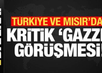 Son dakika: Türkiye ve Mısır’dan kritik ‘Gazze’ görüşmesi!