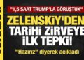 Son dakika… Zelenskiy, Trump ile görüşecek!