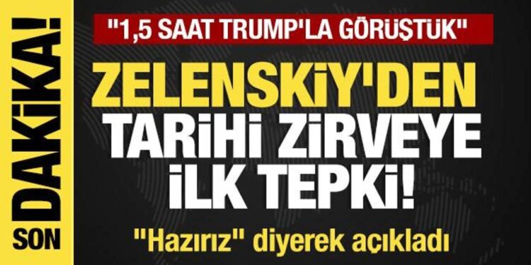 Son dakika… Zelenskiy, Trump ile görüşecek!