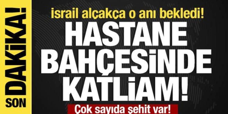 Son dakika…İsrail, Gazze’de 7’si hastane bahçesinde olmak üzere 23 Filistinliyi öldürdü