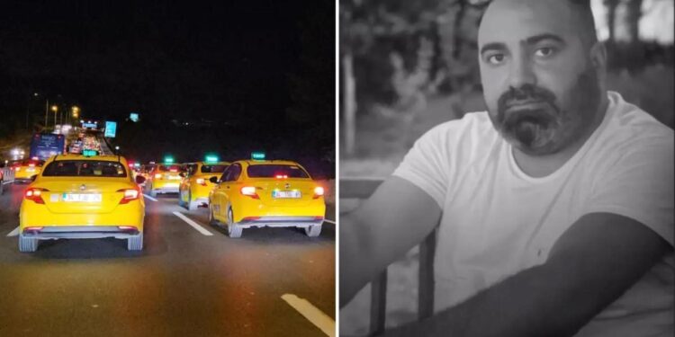 Taksi şoförü direksiyon başında öldürüldü