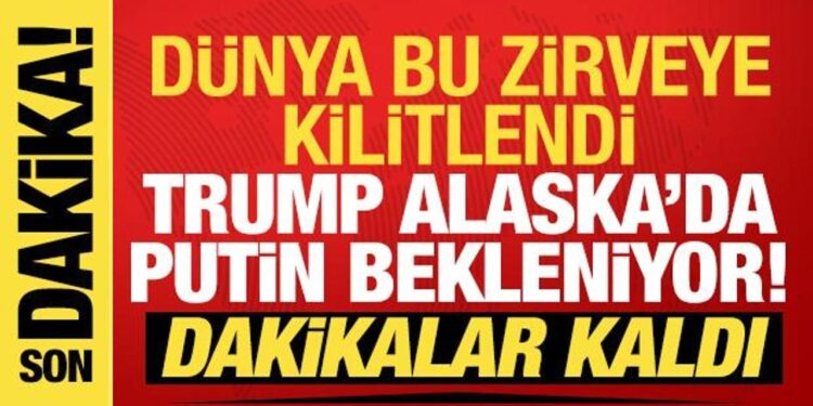 Tarihi zirveye dakikalar kaldı! Trump Alaska’ya indi: Kimler katılacak?