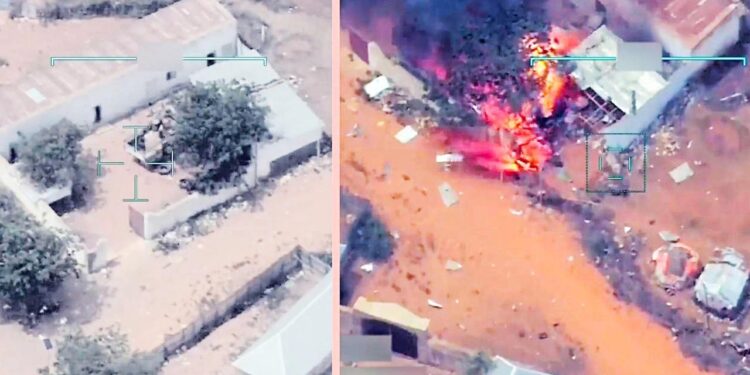 Teröristleri, Bayraktar TB2 SİHA’larla durdurdular