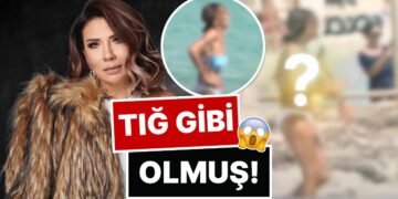 Tığ Gibi Olmuş: 6 Ayda 25 Kilo Verip Bambaşka Biri Olan Işın Karaca Çeşme Sahilinde Bikinili Görüntülendi!