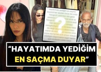 Topu Linçleyenlere Attı: Yoksul Amcayla Verdiği Poz Sebebiyle Tepki Çeken Pelinay İgit’ten Açıklama Geldi!