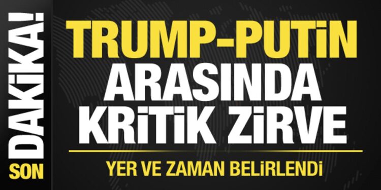 Trump-Putin görüşmesi için anlaşmaya varıldı