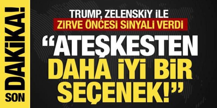 Trump’tan flaş Rusya-Ukrayna savaşı açıklaması!