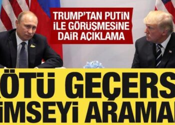 Trump’tan Putin ile görüşmesine dair açıklama