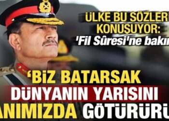 Ülke bu sözleri konuşuyor: Biz batarsak dünyanın yarısını yanımızda götürürüz!