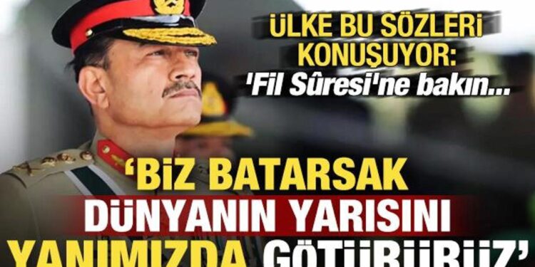 Ülke bu sözleri konuşuyor: Biz batarsak dünyanın yarısını yanımızda götürürüz!