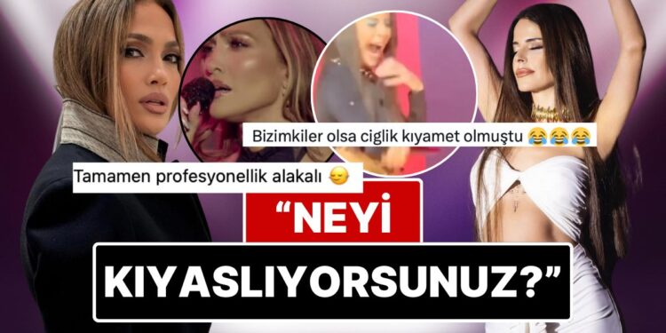Üzerindeki Böceğe Soğukkanlı Bir Şekilde Tepki Veren Jlo, Simge ve Gülşen’le Karşılaştırılınca Ortalık Karıştı