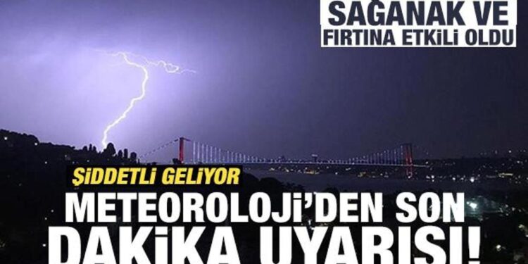 Yeni harita yayımlandı: Meteoroloji’den son dakika açıklamaları… Etkili olacak!