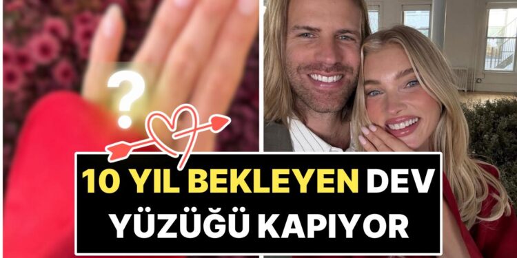 10 Sene Bekleyen Dev Yüzüğü Kapıyor: Dünyaca Ünlü Model Elsa Hosk, Nihayet Evlilik Teklifi Aldı!