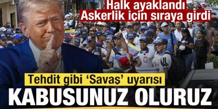 ABD’ye tehdit gibi ‘savaş’ uyarısı! Kabusunuz oluruz! On binler askerlik için akın etti