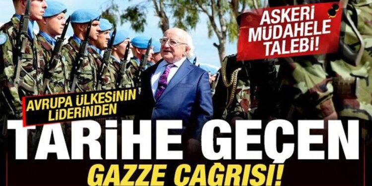 Avrupa ülkesinin liderinden tarihe geçen Gazze çağrısı! Askeri müdahale talebi