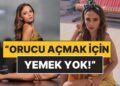 Bahar Şahin, Ramazan Ayında Yiyecek Verilmeyen Set Çalışanına Destek Olunca Yapımcının Verdiği Tepkiyi Anlattı