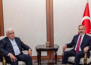 Bakan Fidan, Haşdi Şabi Komisyonu Başkanı ile görüştü