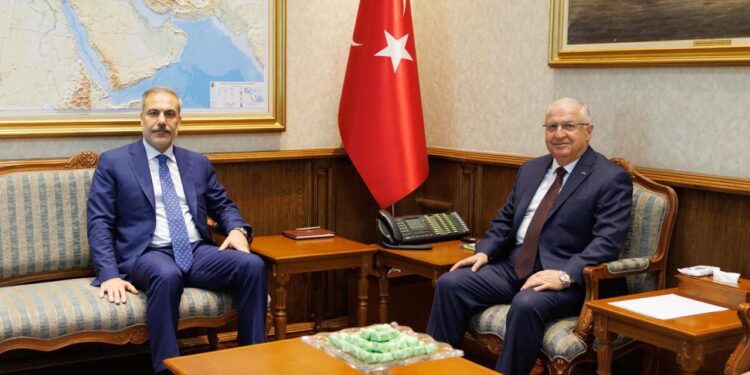 Bakan Fidan’dan Bakan Güler’e ziyaret