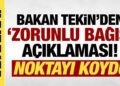 Bakan Tekin’den ‘zorunlu bağış’ açıklaması! ‘Kimse öğrenci ve veliyi zorlayamaz’