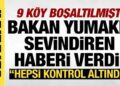 Bakan Yumaklı sevindiren haberi verdi: Ülkemizde aktif yangın yok!