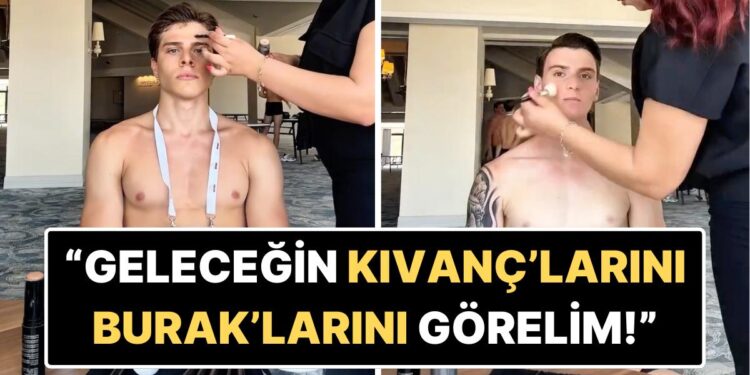 Bir Makyaj Artisti Miss&Mr Model Of Turkey 2025 Katalog Çekimi İçin Erkek Modellere Yaptığı Makyajı Paylaştı