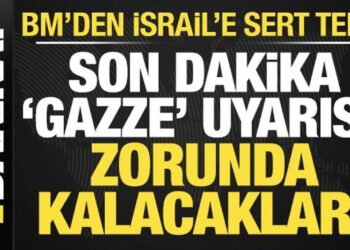 BM’den İsrail’e sert tepki! Son dakika ‘Gazze’ uyarısı: Kaçmak zorunda kalacaklar!