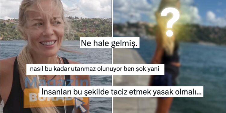 Boğaza Bakarak Derin Düşüncelere Dalan Bade İşçil’in Overthink Saatini Bölen Muhabirle Diyaloğu Güldürdü