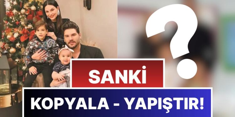 Bu Ne Benzerlik! Almeda Abazi ve Tolgahan Sayışman Çocuklarıyla Okulun İlk Günü Heyecanını Paylaştı!