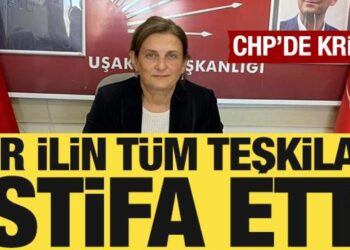 CHP Uşak İl ve Merkez İlçe yönetimleri istifa etti