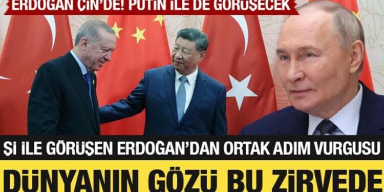 Cumhurbaşkan Erdoğan’dan Çin’de liderlerle peş peşe görüşmeler