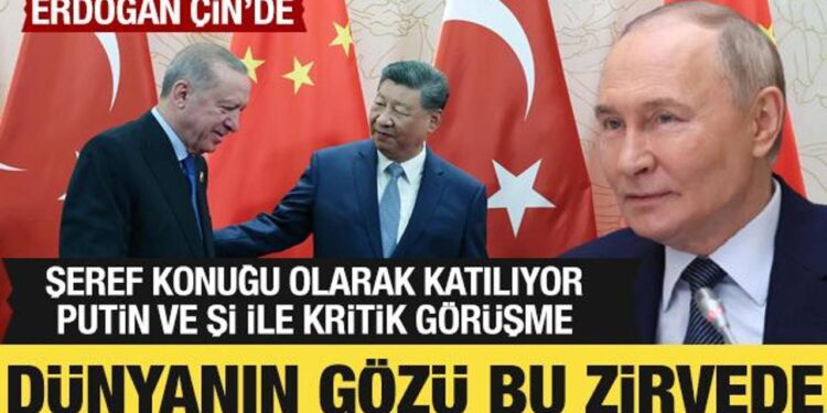 Cumhurbaşkanı Erdoğan, Çin’de: Çin Devlet Başkanı Şi ile görüştü