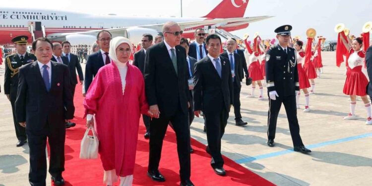 Cumhurbaşkanı Erdoğan, Çin’de: Küresel vicdan çağrısı yapacak