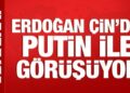 Cumhurbaşkanı Erdoğan Çin’de Putin ile görüşüyor