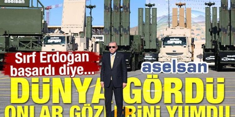 Dünya gördü onlar gözlerini yumdu! Sırf Erdoğan başardı diye…