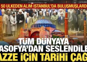 Dünyanın gözü bu kararlarda! Gazze için Ayasofya’dan tarihi çağrı!