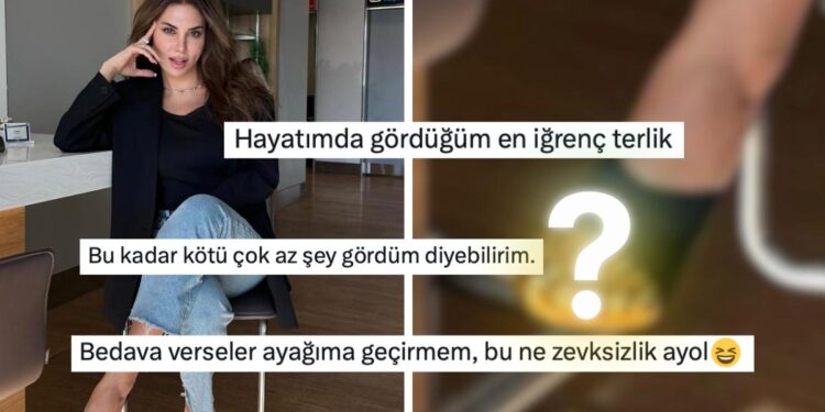 Ebru Yaşar’ın Göz Kanatan Terliğine Verdiği Parayı Duyan X Kullanıcılarından Tepkiler Gecikmedi!