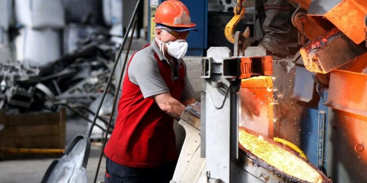 Ekonomide toplam arzın yüzde 81,1’ini sanayi üretimi oluşturdu