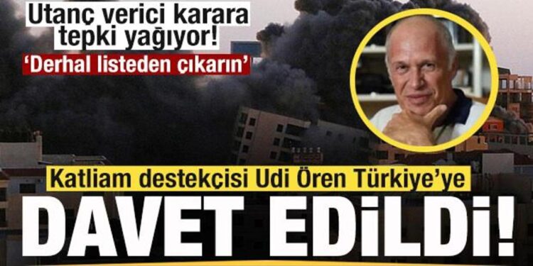 EMDR Türkiye Derneği, katliam destekçisi Udi Ören’i kongreye davet etti! Tepkiler çığ gibi