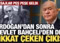 Erdoğan’dan sonra Bahçeli’den de dikkat çeken çıkış! Mesajlar peş peşe geldi