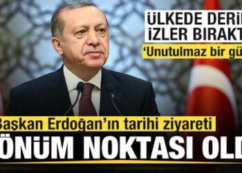 Erdoğan’ın tarihi ziyareti dünyada dönüm noktası oldu! Ülkede derin izler bıraktı