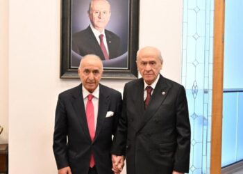 Eski CHP Genel Başkanından MHP lideri Bahçeli’ye ziyaret