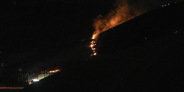 Eymir Gölü yakınlarında yangın! 2 şüpheli gözaltına alındı