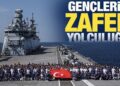 Gençlerin TCG Anadolu gemisiyle “Zafer Yolculuğu” gururu