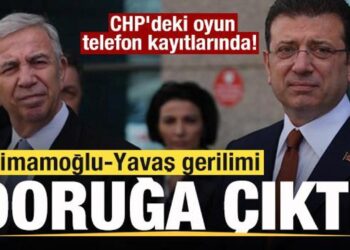 İmamoğlu-Yavaş gerilimi doruğa çıktı! CHP’deki oyun telefon kayıtlarında!