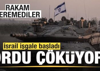 İşgal başladı! İsrail ordusu çöküyor! Rakam açıklayamadılar