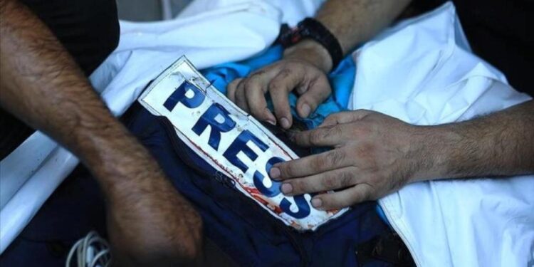 İsrail medyayı kana buladı! Gazze’de basın kanla susturuldu!