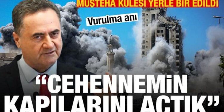 İsrail, Müşteha Kulesi’ni vurdu: Cehennemin kapılarını açtık