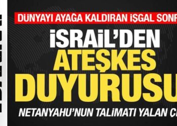 İsrail’den son dakika ateşkes açıklaması! Netanyahu talimat vermişti
